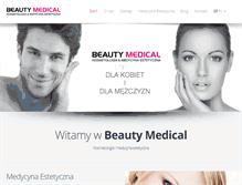 Tablet Screenshot of beautymedical.pl